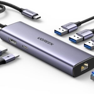 USB-C Hub 6-in-1 Adapter